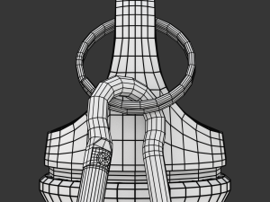 Metal Bottle Water 3D-Modell