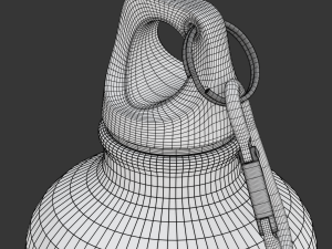 Metal Bottle Water 3D-Modell