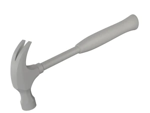Młotek do pazur&oacute;w Model 3D
