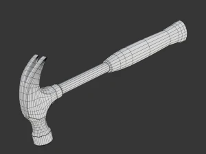 Młotek do pazur&oacute;w Model 3D