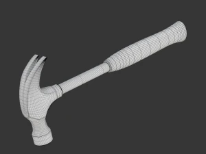Młotek do pazur&oacute;w Model 3D