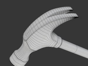 Młotek do pazur&oacute;w Model 3D