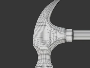 Młotek do pazur&oacute;w Model 3D