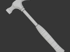 Młotek do pazur&oacute;w Model 3D