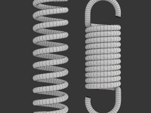 Metal Springs 3D Model