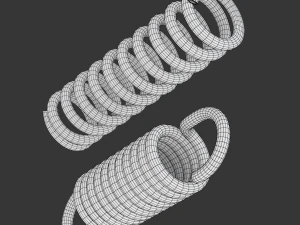Metal Springs 3D Model