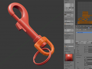 Trigger Hook 3D Model