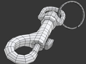 Trigger Hook 3D Model