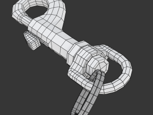 Trigger Hook 3D Model