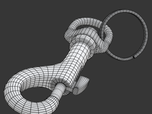 Trigger Hook 3D Model