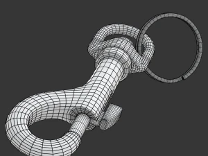 Gancho de gatillo Modelo 3D