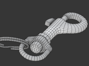 Trigger Hook 3D Model