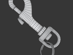 Trigger Hook 3D Model