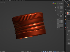 Screw Cap 3D Model