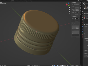 Screw Cap 3D Model