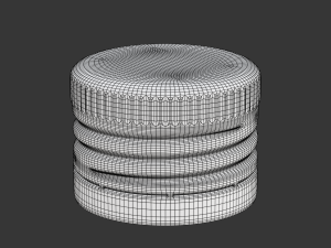 Screw Cap 3D Model