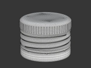 Screw Cap 3D Model