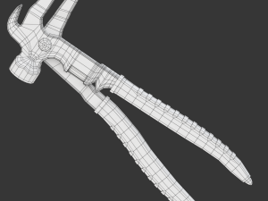 Wheel Balancing Weight Pliers 3D-Modell