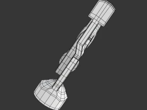 Wheel Balancing Weight Pliers 3D Model