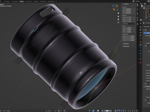 Beer Keg 3D 模型