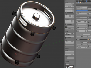 Beer Keg 3D 模型