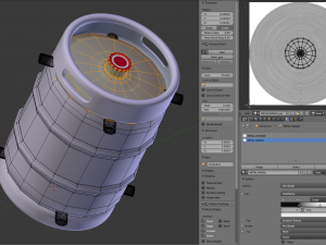 Beer Keg 3D 模型