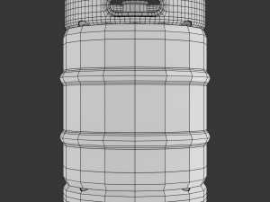 Beer Keg 3D 模型