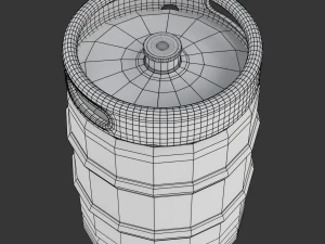 Biervat 3D Model