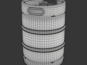 Beer Keg 3D 模型