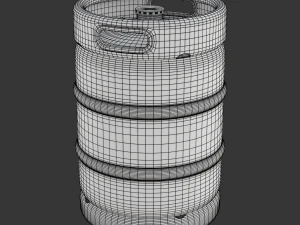 Biervat 3D Model