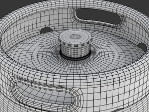 Beer Keg 3D 模型