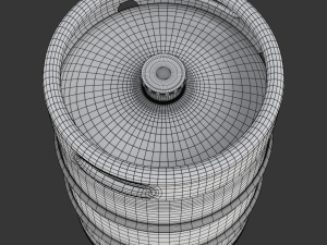 Beer Keg 3D 模型