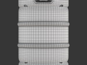 Beer Keg 3D 模型