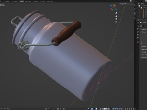 Milk Can 3D Model