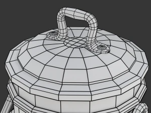 Lata de leite Modelo 3D