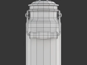 Lata de leite Modelo 3D