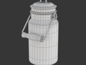 Milk Can 3D Model