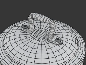 Lata de leite Modelo 3D