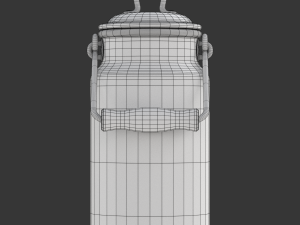 Milk Can 3D Model