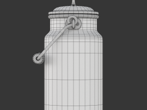 Milk Can 3D Model