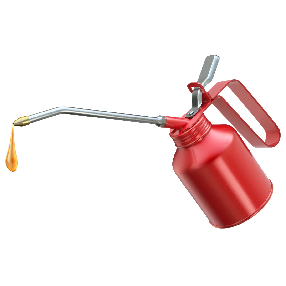 Oil Can 3D Model .c4d .max .obj .3ds .fbx .stl .blend 