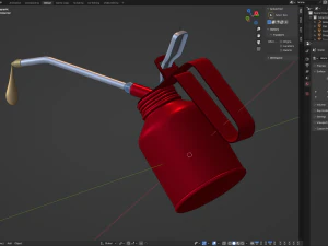 Oil Can 3D Model