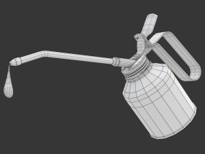 Oil Can 3D 모델