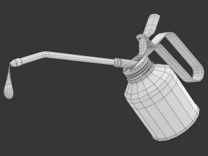 Oil Can 3D Model
