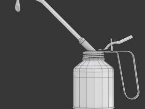 Oil Can 3D 모델