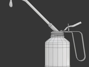Oil Can 3D Model