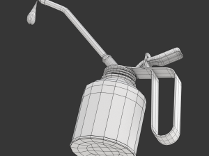 Oil Can 3D 모델