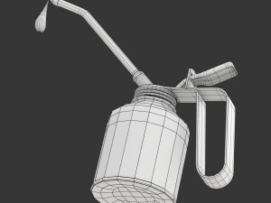 Oil Can 3D Model