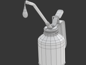 Oil Can 3D 모델