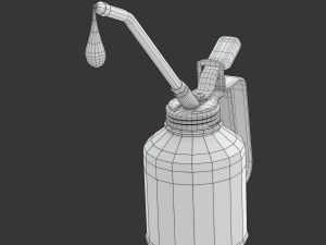 Oil Can 3D Model